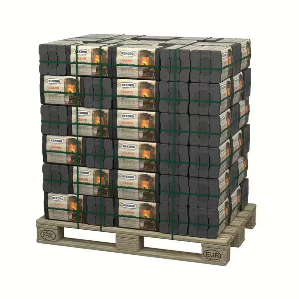 Rekord Braunkohle Kamin-Briketts 900 kg