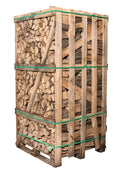 Brennholz Buche 25 cm 1,9 Raummeter Palette - Geschichtete Rotbuche Brennholzscheite 25 cm