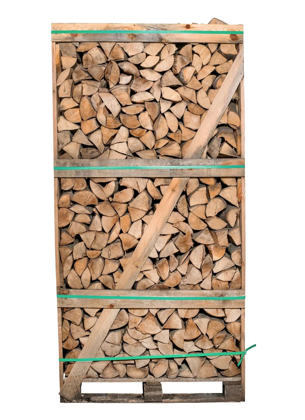 Brennholz Buche 25 cm 2 RM Palette - Premium-Brennholz für Kamin und Ofen
