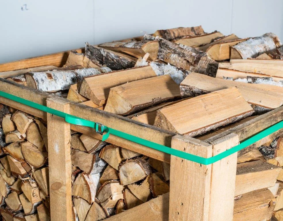 Brennholz Birke 33 cm 2 RM - Brennholz – Hervorragende Heizeigenschaften