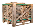 Brennholz Buche 33 cm 1 RM Palette - Rotbuche Brennholz – 1 Raummeter in praktischer Box, 33 cm