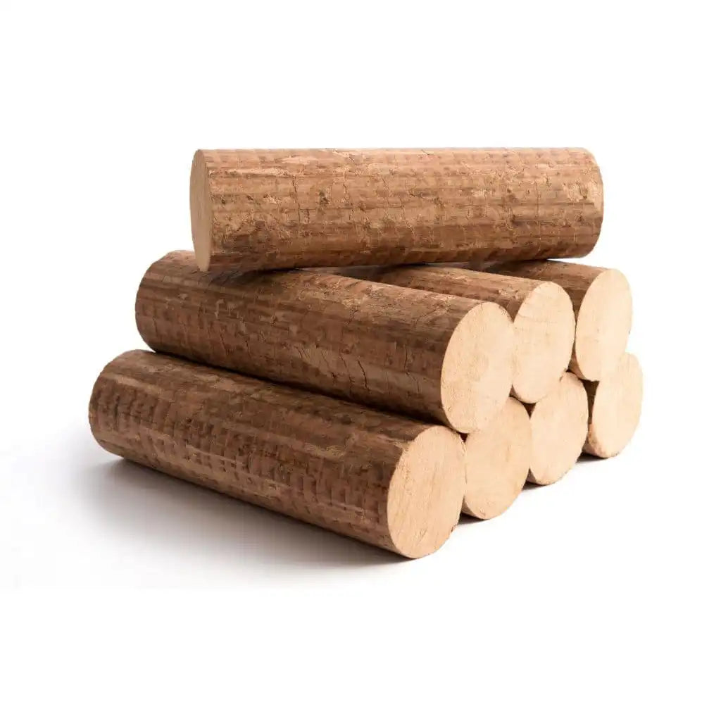 Pollmeier Premium Plus Buchenholzbriketts PEFC – 960 kg Palette (96 × 10 kg)