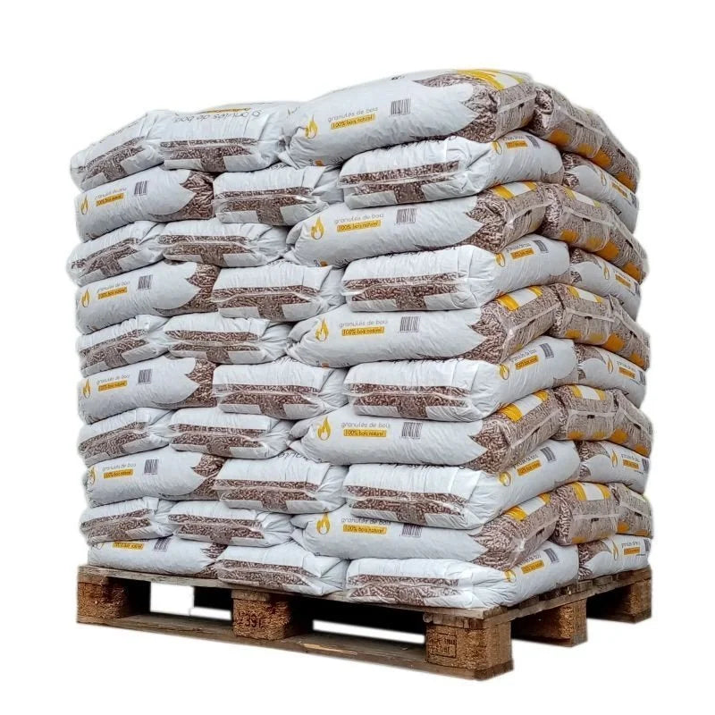 Holzpellets 6 mm – Palette mit 70 Säcken à 15 kg