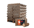 Heizfuxx Nestro XL Red Hartholzbriketts – 960 kg Palette (96 × 10 kg)