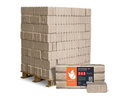 Heizfuxx RUF Original Red Hartholzbriketts – 960 kg Palette (96 × 10 kg)