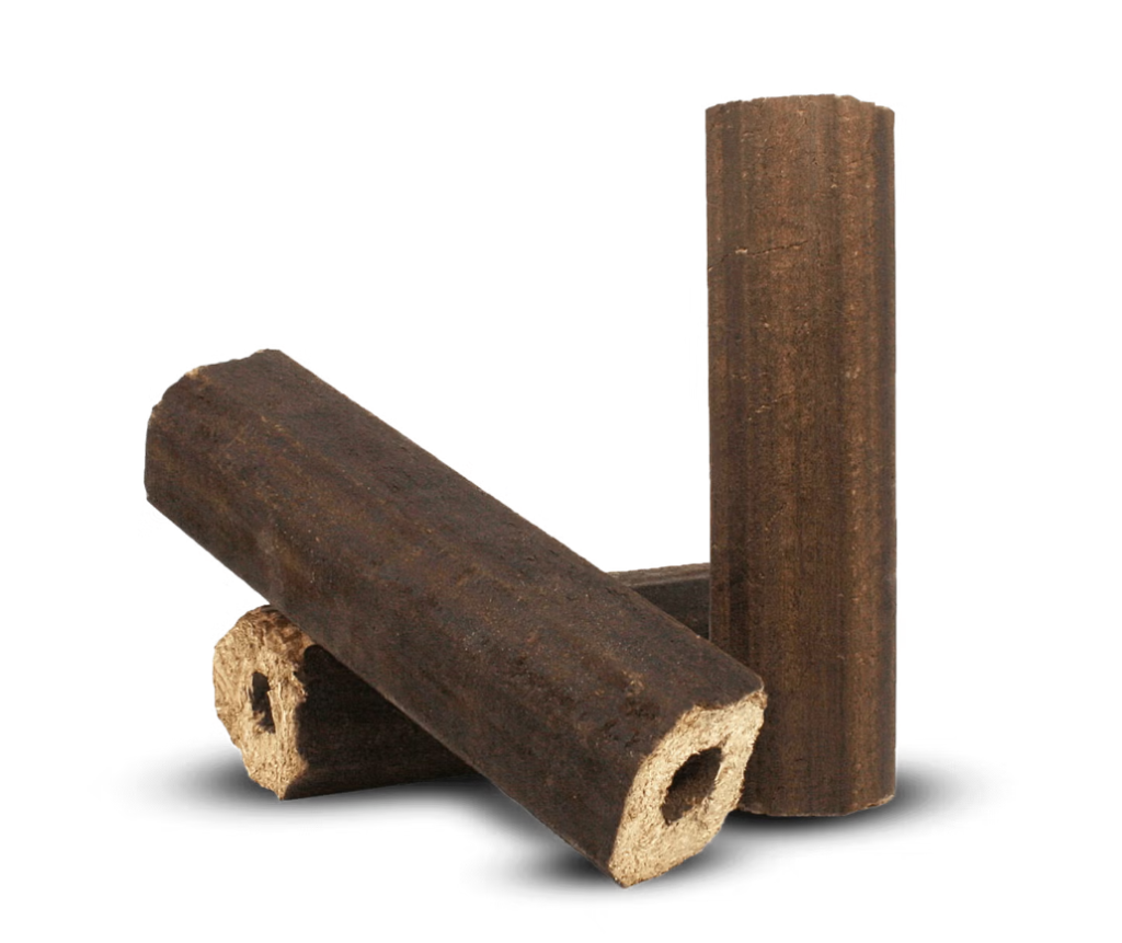 Heizfuxx PiniKay Octagon Hartholzbriketts – 960 kg Palette (96 × 10 kg)