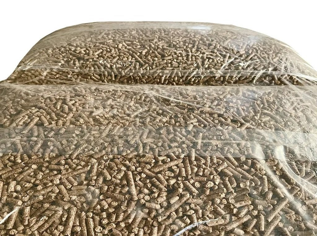 Eichenholz-Pellets 6 mm – 68 Säcke à 15 kg – 1.020 kg Palette